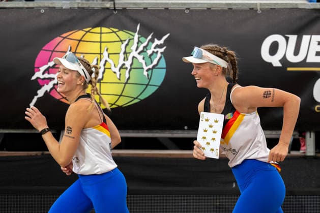 QUEEN KING OF THE COURT Hamburg, Germany 05 06 2026 HAMBURG, GERMANY JUNE 5 Melanie Paul GER , Lea Kunst GER during the QUEEN KING OF THE COURT at Hamburg on June 5, 2026 in Hamburg, Germany Copyright: xBEAUTIFULxSPORTS PeterxWeberx
