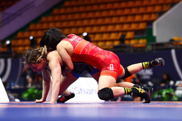 World Ranking Series Ulaanbaatar Open 55kg WW Natsumi Masuda JPN df Tuba Demir TUR Copyright: xJakexKirkmanx xUnitedxWorldxWresx Jake Kirkman United World Wres