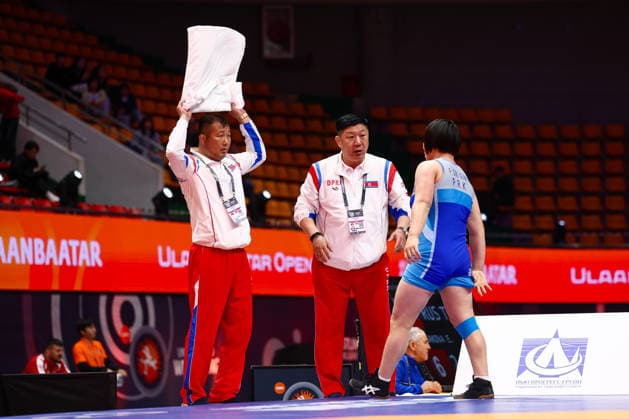 World Ranking Series Ulaanbaatar Open 68kg WW Sol Gum Pak PRK Copyright: xJakexKirkmanx xUnitedxWorldxWresx Jake Kirkman United World Wres