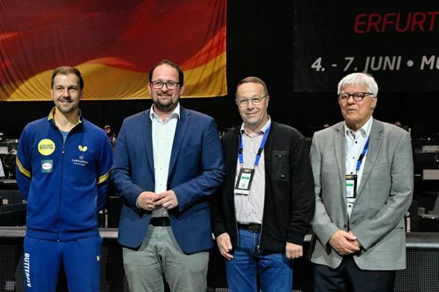 Table tennis, TT Finals in Erfurt, German Championships