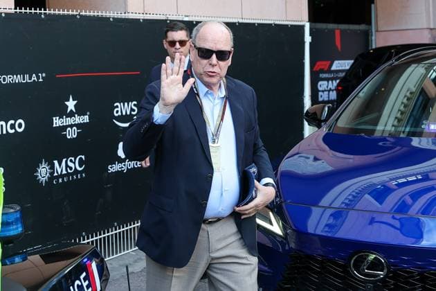 Prince of Monaco Albert II arrives at the paddock, 3 Free Practice, Monaco Grand Prix, Motorsport, Men, Formula 1, 06 06 2026 Monte Carlo Monaco MCO Copyright: xkolbert-press ChristianxKolbertx
