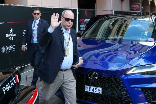 Prince of Monaco Albert II arrives at the paddock, 3 Free Practice, Monaco Grand Prix, Motorsport, Men, Formula 1, 06 06 2026 Monte Carlo Monaco MCO Copyright: xkolbert-press ChristianxKolbertx