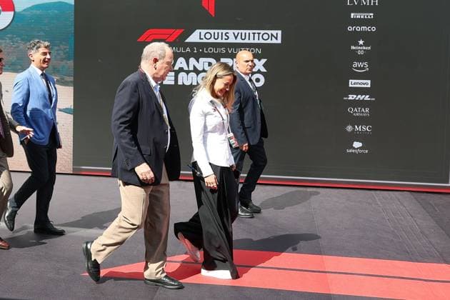 Prince of Monaco Albert II arrives at the paddock, 3 Free Practice, Monaco Grand Prix, Motorsport, Men, Formula 1, 06 06 2026 Monte Carlo Monaco MCO Copyright: xkolbert-press ChristianxKolbertx