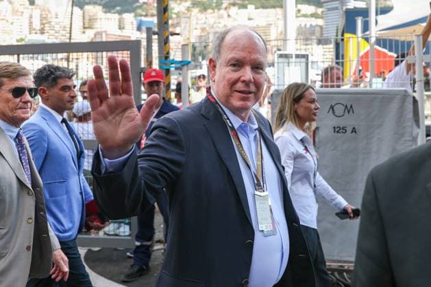 Prince of Monaco Albert II arrives at the paddock, 3 Free Practice, Monaco Grand Prix, Motorsport, Men, Formula 1, 06 06 2026 Monte Carlo Monaco MCO Copyright: xkolbert-press ChristianxKolbertx