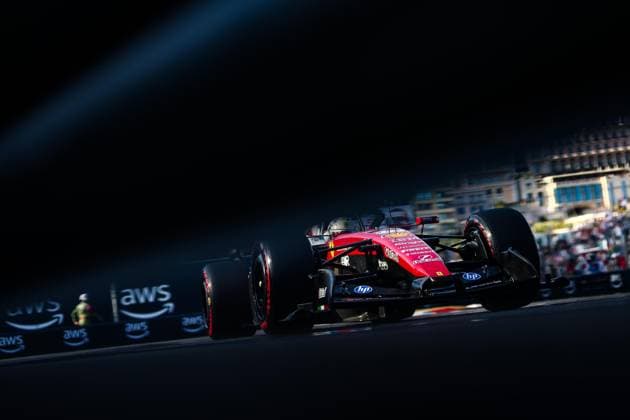 16 LECLERC Charles mco , Scuderia Ferrari SF 26, action Monte Carlo Monaco