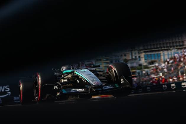 12 KIMI ANTONELLI Andrea ita , Mercedes AMG F1 Team W17, action Monte Carlo Monaco