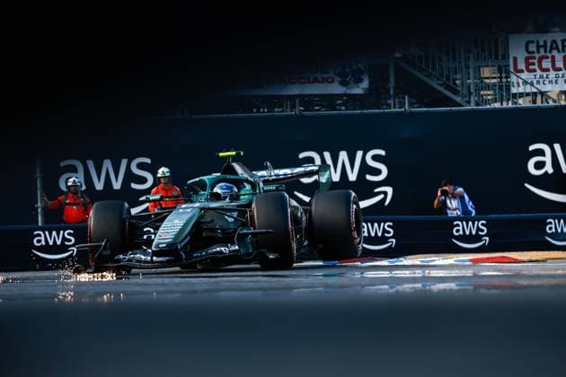 14 ALONSO Fernando spa , Aston Martin F1 Team AMR26, action Monte Carlo Monaco