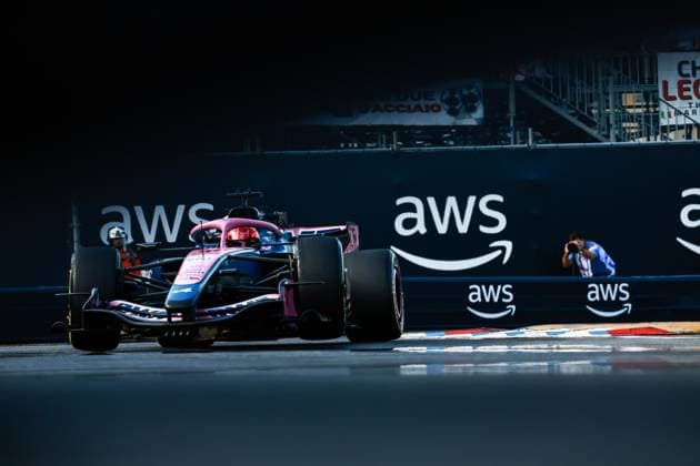 43 COLAPINTO Franco arg , Alpine F1 Team A526, action Monte Carlo Monaco