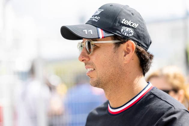 MONTE-CARLO, MONACO - JUNE 06: Sergio Perez (11) of Mexico and Cadillac Formula 1 Team before FP3 on June 6, 2026 at the Circuit de Monaco in Monte-Carlo, Monaco. (Photo by Bob Kupbens Icon Sportswire) AUTO: JUN 06 F1 Monaco Grand Prix EDITORIAL USE ONLY Icon2606060151