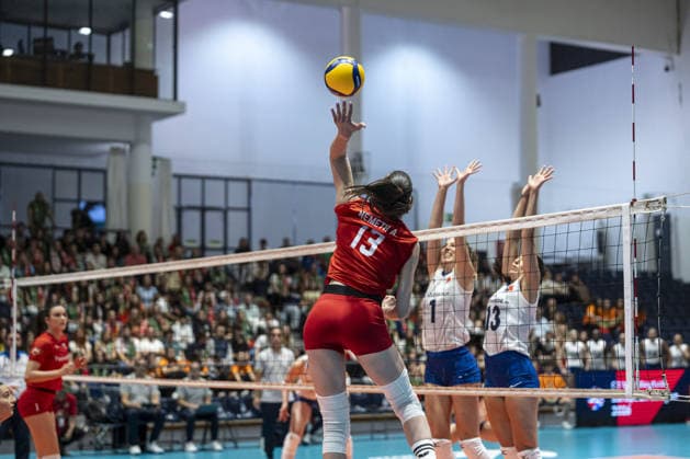 Hungary x Portugal - CEV Volleyball European League 2026 - Pavilhao de Desportos de Vila da Conde in Vila da Conde, Portugal  Copyright: xPedroxLoureiro SportsxPressxPhotox Sportspressphoto_SPR161544