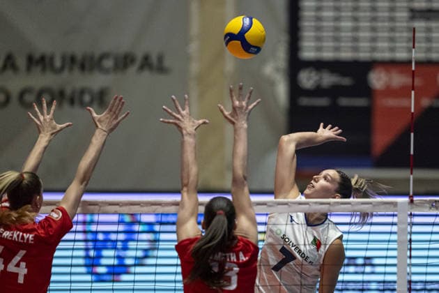 Hungary x Portugal - CEV Volleyball European League 2026 - Pavilhao de Desportos de Vila da Conde in Vila da Conde, Portugal  Copyright: xPedroxLoureiro SportsxPressxPhotox Sportspressphoto_SPR161552