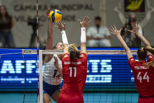 Hungary x Portugal - CEV Volleyball European League 2026 - Pavilhao de Desportos de Vila da Conde in Vila da Conde, Portugal  Copyright: xPedroxLoureiro SportsxPressxPhotox Sportspressphoto_SPR161569