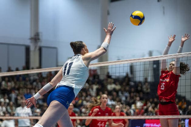 Hungary x Portugal - CEV Volleyball European League 2026 - Pavilhao de Desportos de Vila da Conde in Vila da Conde, Portugal  Copyright: xPedroxLoureiro SportsxPressxPhotox Sportspressphoto_SPR161585