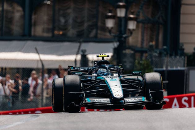 Formula 1 Monaco Grand Prix 2026 Andrea Kimi Antonelli (Mercedes AMG Petronas Formula One Team, 12)in FP1 on practice day at the Monaco GP 2026 05 06 2026
