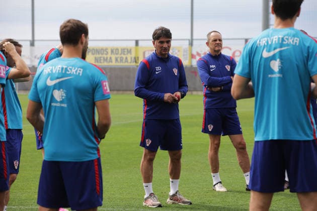 Croatia national team, Nationalteam training session in Rijeka, Croatia Zlatko Dalic during Croatia national team training session at the auxiliary pitches of the HNK Rijeka Training Centre in Rujevica, Rijeka, Croatia, 6 June 2026, as part of preparations for the FIFA World Cup, WM, Weltmeisterschaft, Fussball and an International Friendly, Länderspiel, Nationalmannschaft match against Slovenia. GoranxKovacic PIXSELL