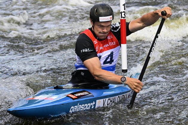 2026 ICF Canoe Slalom World Cup in Prague, Czech Republic, on June 6, 2026. Men s C1 qualification. Vaclav Chaloupka from Czechia. (CTKxPhoto VitxSimanek) CTKPhotoP2026060602532  CTKPhotoP2026060602532