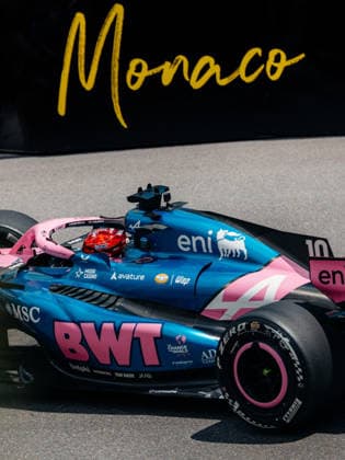 Formula 1 Monaco Grand Prix 2026 Pierre Gasly (BWT Alpine F1 Team, 10) in FP1 on practice day at the Monaco GP 2026 05 06 2026