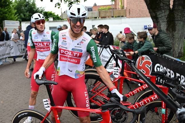Heistse Pijl 2026 Cycling Race HEIST-OP-DEN-BERG, BELGIUM - JUNE 06 : Maestri Mirco (ITA) of Team Polti VisitMalta during the 55th edition of Heistse Pijl an UCI Class 1.1 one day cycling road race for Men Elite of km with start in Vosselaar and finish in Heist-op-den-Berg on June 6, 2026 in Heist-op-den-Berg, Belgium, 06 06 2026 Heist-op-den-Berg Belgium  Copyright: xRex