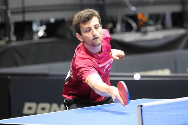 Marcel Neumeier GER Erfurt TT Finals 2026 German Championships, Table Tennis Exhibition Hall Erfurt 06 06 2026 GER Erfurt TT Finals 2026 German Championships, Table Tennis Exhibition Hall Erfurt 06 06 2026 Thueringen German Championships 06 06 2026 Erfurt Copyright: xEibner-Pressefoto JoergxHirschx EP_JHH
