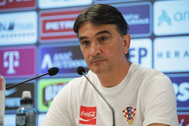 Croatia national team, Nationalteam press in Rijeka Croatia national team coach Zlatko Dalic during Croatia national team press conference, PK, Pressekonferenz at HNK Rijeka Stadium in Rijeka, Croatia on June 06, 2026. as part of pre-world cup training camp and friendly match against Slovenia.  GoranxKovacic PIXSELL
