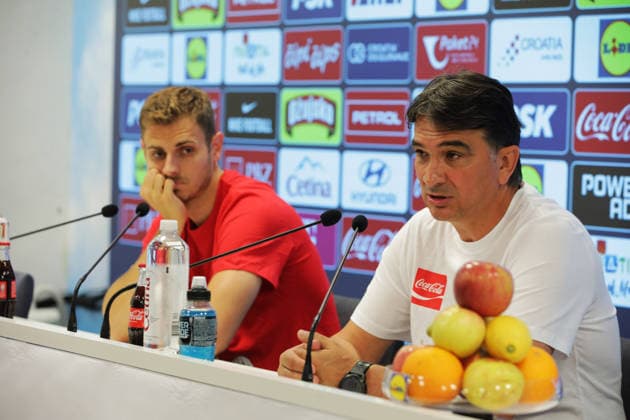 Croatia national team, Nationalteam press in Rijeka Croatia national team coach Zlatko Dalic speaks during Croatia national team press conference, PK, Pressekonferenz at HNK Rijeka Stadium in Rijeka, Croatia on June 06, 2026. as part of pre-world cup training camp and friendly match against Slovenia.  GoranxKovacic PIXSELL