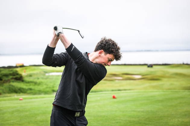 REPRO FREE *PRESS RELEASE NO REPRODUCTION FEE* EDITORIAL USE ONLY Connacht Men s Open Stroke Play Championship, Galway Golf Club, Galway 6 6 2026 Alex Kerins Alex Kerins 6 6 2026  Copyright: x INPHO TomxMaherx RDR_4887