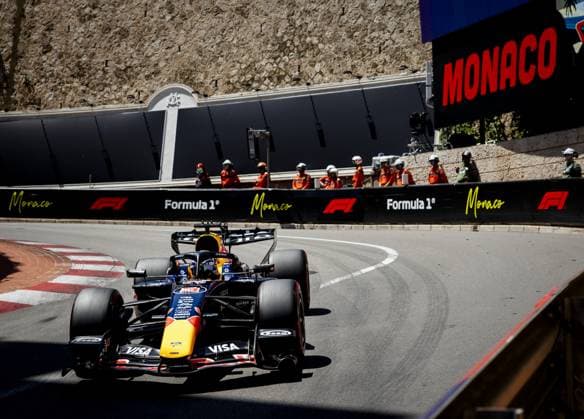 MONACO - Max Verstappen (Red Bull Racing) in action during the third free practice session at the Circuit de Monaco ahead of the Monaco Grand Prix. ANP SEM VAN DER WAL xVIxANPxSportx xxANPxIVx 560263497 originalFilename: 560263497.jpg