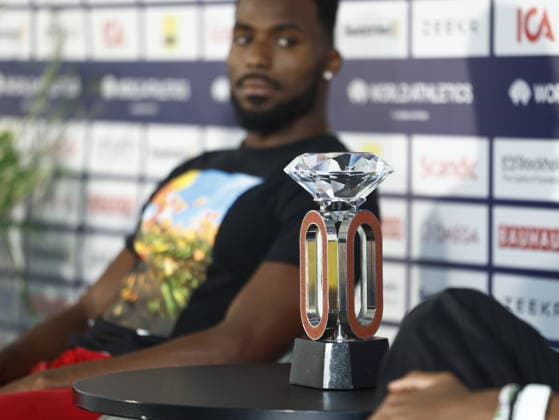 STOCKHOLM, SWEDEN 20260606 Kenneth Bednarek during a press conference at Scandic Continental ahead of Sundays Diamond League gala Bauhaus gala STOCKHOLM SWEDEN x60160x  Copyright: xStefanxJerrevang TTx DIAMOND LEAGUE STOCKHOLM 2026 PK