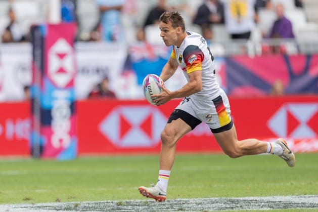 Germany France, SVNS Rugby World Championship Cedric Eichholz Germany, 54 Third group match between Germany and France Third tournament of the SVNS World Championship, Sevens Rugby World Cup from June 5 to 7, 2026 in Bordeaux France Day 2, group matches on June 6, 2026 , Bordeaux Region Nouvelle Aquitaine France Stade Atlantique