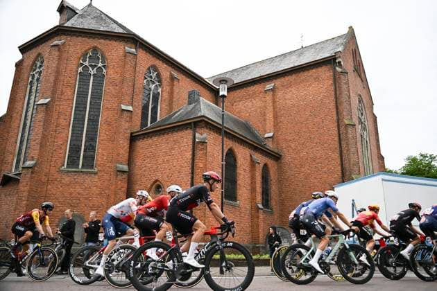 Heistse Pijl 2026 Cycling Race HEIST-OP-DEN-BERG, BELGIUM - JUNE 06 : Kolze Changizi Sebastian (DEN) of Tudor Pro Cycling Team during the 55th edition of Heistse Pijl an UCI Class 1.1 one day cycling road race for Men Elite of km with start in Vosselaar and finish in Heist-op-den-Berg on June 6, 2026 in Heist-op-den-Berg, Belgium, 06 06 2026 Heist-op-den-Berg Belgium  Copyright: xRex
