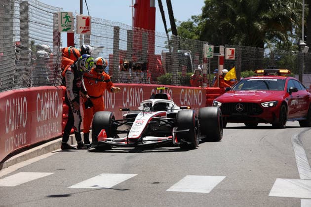 06 06 2026, Circuit de Monaco, Monte Carlo, Formula 1 Louis Vuitton Grand Prix Monaco 2026 ,in the picture accident of Oliver Bearman GBR , TGR Haas F1 Team Photo by Alessandro Martellotta Hasan Bratic DeFodi Images