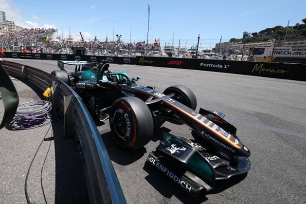 Lance Stroll Aston Martin Aramco 18 in the Chiron, 3 Free Practice, Monaco Grand Prix, Motorsport, Men, Formula 1, 06 06 2026 Monte Carlo Monaco MCO Copyright: xkolbert-press ChristianxKolbertx
