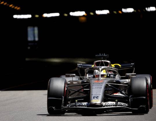 MONACO - Nico Hulkenberg (Audi) during the third free practice session at the Circuit de Monaco ahead of the Monaco Grand Prix. ANP SEM VAN DER WAL xVIxANPxSportx xxANPxIVx 560269947 originalFilename: 560269947.jpg