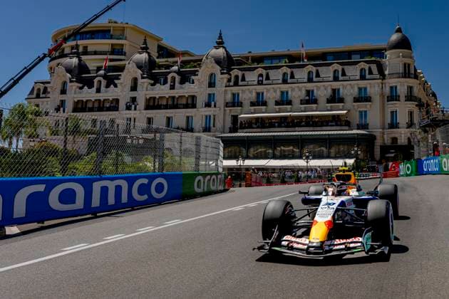MONACO Formula 1 driver Liam Lawson of Visa Cash App Racing Bulls Formula One Team during the Formula 1 Monaco Grand Prix on the Monaco Street Circuit on June 6, 2026 in Monaco, Monaco Photo by DeFodi Images