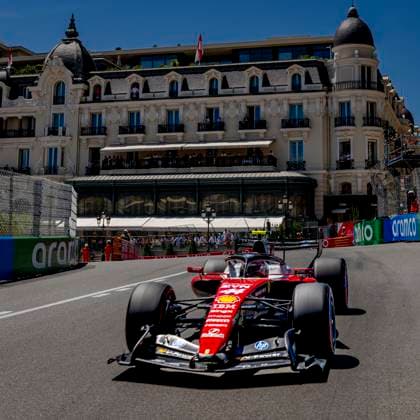 MONACO Formula 1 driver Lewis Hamilton of Scuderia Ferrari HP during the Formula 1 Monaco Grand Prix on the Monaco Street Circuit on June 6, 2026 in Monaco, Monaco Photo by DeFodi Images
