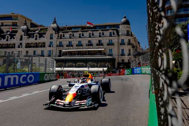 MONACO Formula 1 driver Liam Lawson of Visa Cash App Racing Bulls Formula One Team during the Formula 1 Monaco Grand Prix on the Monaco Street Circuit on June 6, 2026 in Monaco, Monaco Photo by DeFodi Images