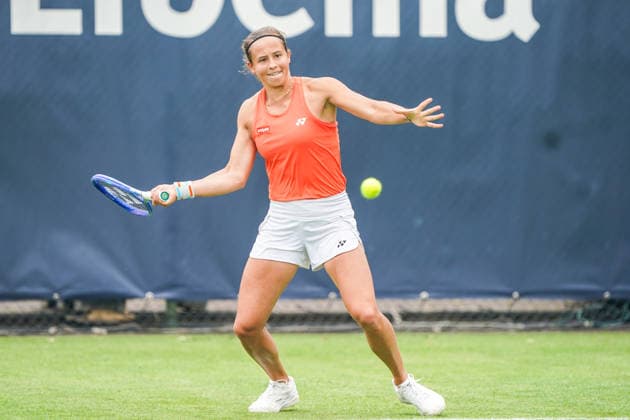 2026-06-06 - Libema Open 2026 ROSMALEN, NETHERLANDS - JUNE 6: Hanne Vandewinkel of Belgium during the Libema Open 2026 at the Autotron on June 6, 2026 in Rosmalen, Netherlands Rosmalen Autotron Netherlands Content not available for redistribution in The Netherlands directly or indirectly through any third parties. Copyright: xAndrexWeeningx