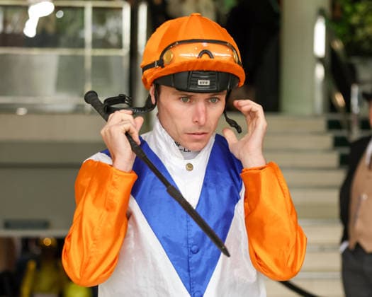 Derby Day Epsom JOckey, Kieran Shoemark, before the Betfred Tattenham Corner Stakes on Derby Day during the Derby Festival at Epsom Racecourse, Epsom 06 06 2026 UK Newspapers OUT Copyright: xMarkxChappellx FIL-23541-0013