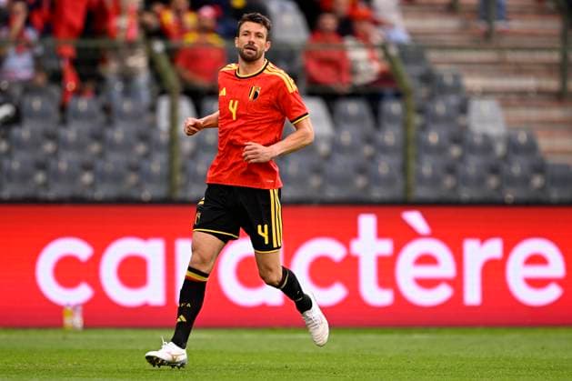 Belgium v Tunisia UEFA International Friendly, Länderspiel, Nationalmannschaft Game BRUSSELS, BELGIUM - JUNE 06 : Mechele Brandon defender of Belgium during the pre-World Cup international friendly game match between Belgium and Tunisia in preparation of the FIFA 2026 World Cup Football Championship on June 6, 2026 in Brussels, Belgium, 06 06 2026 Brussels Belgium  Copyright: xTomasxSiskx