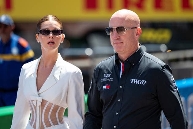 Formula One GP Monaco Saturday, June 06, 2026 Dan Towriss, CEO of Cadillac Formula 1 Team and Cassidy Towriss Formula One GP Monaco Saturday, June 06, 2026 Copyright: xBEAUTIFULxSPORTS Erlhofx