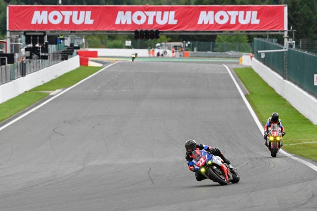 MOTO : 8Heures de Spa-Francorchamps - championnat FIM EWC 2026 - 06 06 2026 22 Team 202 (FRA) Yamaha Yzf - R1 (SST) driven by Florent Parret (FRA) Julien Mortier (FRA) Sebastien Lorguez (FRA), during the 8H Spa Motos, the second round of the 2026 FIM EWC Championship, on the Spa-Francorchamps circuit in Francorchamps, Belgium, from June 5 to 6, 2026. FRANCORCHAMPSBelgium  Copyright: xMPSxAGENCYx