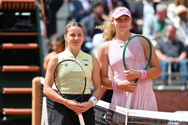 Tennis, French Open, Women, Final, Mirra Andrejewa - Maja Chwalinska