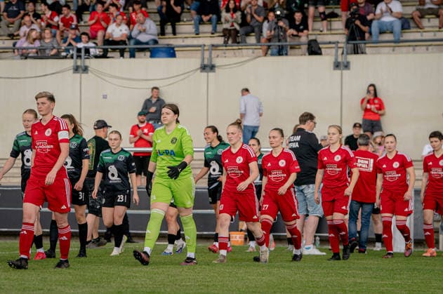 Soccer I Women I Season 2025 2026 I Lower Saxony Cup I Final I FC Jesteburg Bendestorf Hannover 96 I 06 06 2026 Barsinghausen August Wenzel Stadium Germany Copyright: xLobeca JonasxBoningx