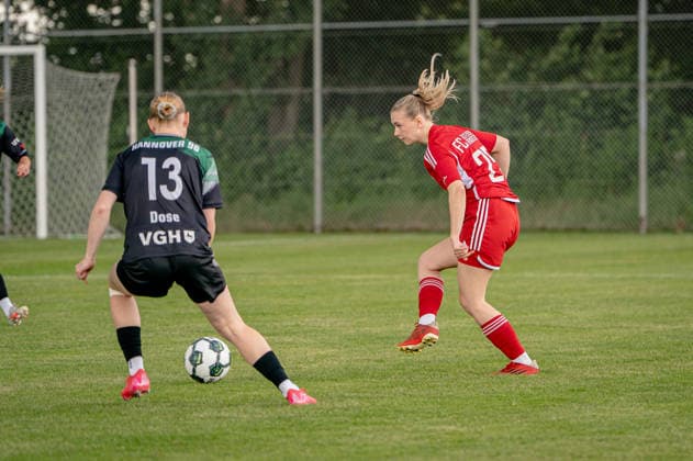 Soccer I Women I Season 2025 2026 I Lower Saxony Cup I Final I FC Jesteburg Bendestorf Hannover 96 I 06 06 2026 Barsinghausen August Wenzel Stadium Germany Copyright: xLobeca JonasxBoningx