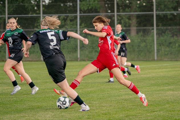 Soccer I Women I Season 2025 2026 I Lower Saxony Cup I Final I FC Jesteburg Bendestorf Hannover 96 I 06 06 2026 Barsinghausen August Wenzel Stadium Germany Copyright: xLobeca JonasxBoningx