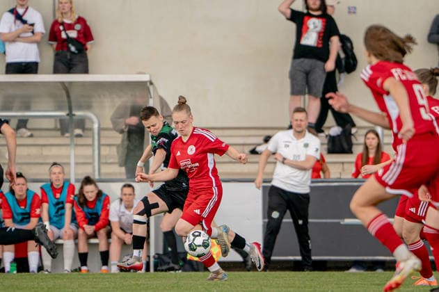 Soccer I Women I Season 2025 2026 I Lower Saxony Cup I Final I FC Jesteburg Bendestorf Hannover 96 I 06 06 2026 Barsinghausen August Wenzel Stadium Germany Copyright: xLobeca JonasxBoningx