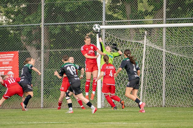 Soccer I Women I Season 2025 2026 I Lower Saxony Cup I Final I FC Jesteburg Bendestorf Hannover 96 I 06 06 2026 Barsinghausen August Wenzel Stadium Germany Copyright: xLobeca JonasxBoningx