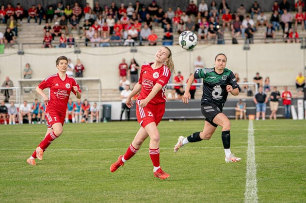 Soccer I Women I Season 2025 2026 I Lower Saxony Cup I Final I FC Jesteburg Bendestorf Hannover 96 I 06 06 2026 Barsinghausen August Wenzel Stadium Germany Copyright: xLobeca JonasxBoningx