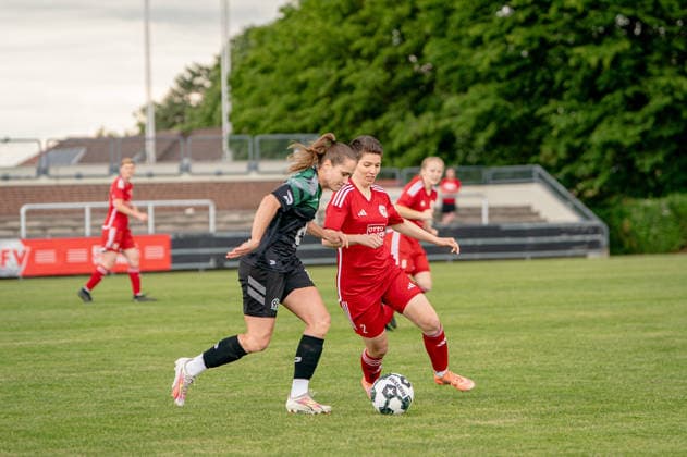 Soccer I Women I Season 2025 2026 I Lower Saxony Cup I Final I FC Jesteburg Bendestorf Hannover 96 I 06 06 2026 Barsinghausen August Wenzel Stadium Germany Copyright: xLobeca JonasxBoningx