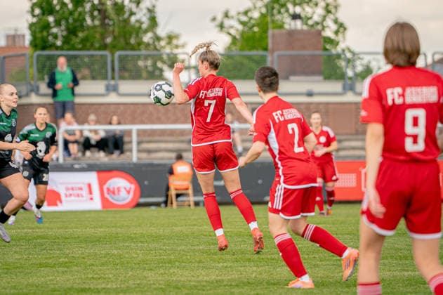 Soccer I Women I Season 2025 2026 I Lower Saxony Cup I Final I FC Jesteburg Bendestorf Hannover 96 I 06 06 2026 Barsinghausen August Wenzel Stadium Germany Copyright: xLobeca JonasxBoningx